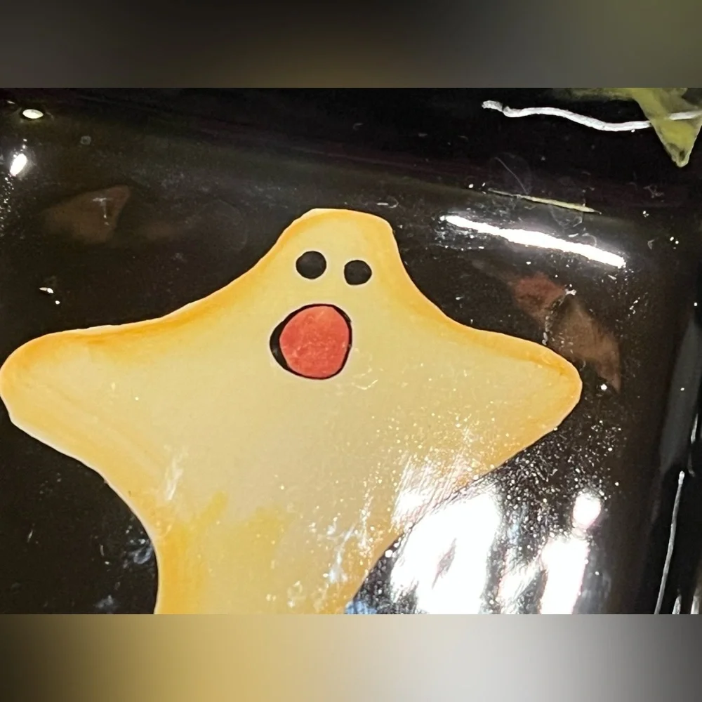 NWOT VINTAGE TARGET CERAMIC HALLOWEEN SERVING PLATTER.